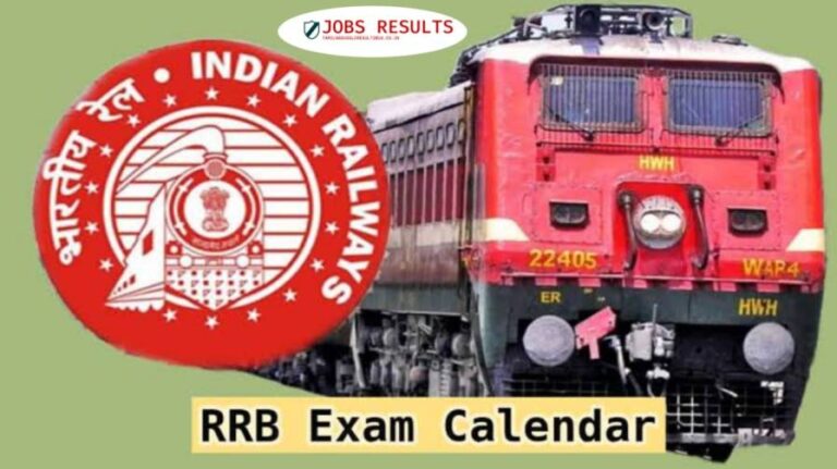 RRB Exam Calendar 2024 Out